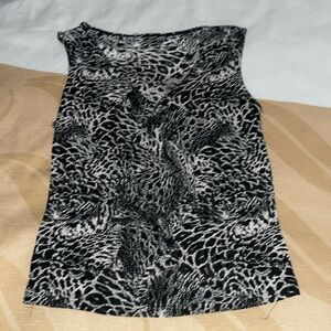 Women’s Forever 21 animal print tank top